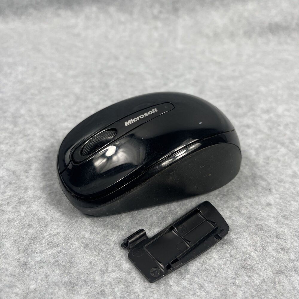 Microsoft Wireless Mobile Mouse 3500 Model 1427 Black NO USB DONGLE Tested